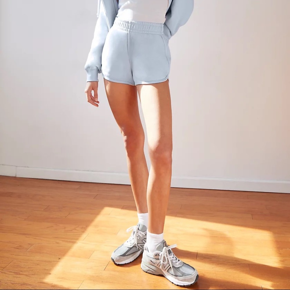 Wilfred Free Light Blue Free Terry Fleece 2" Sweatshort